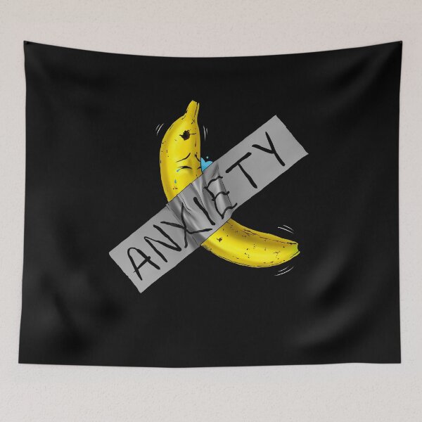 Item preview, Duct Tape Banana ( Anxiety) designed and sold by sk8rdan.