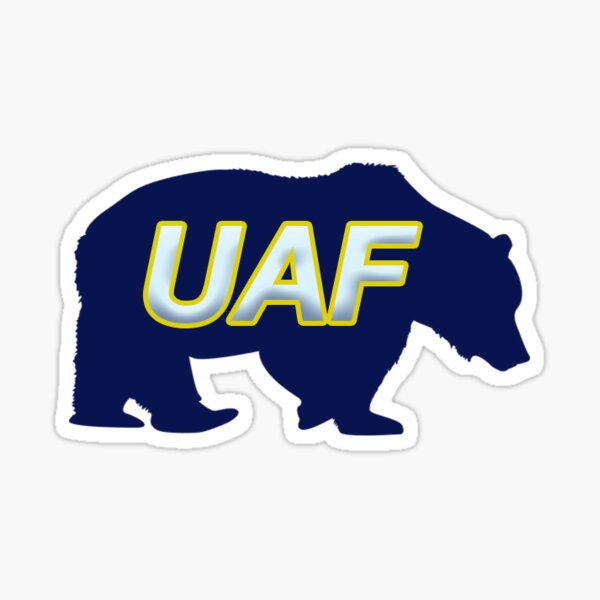 Uaf Stickers Redbubble - uaf logo roblox