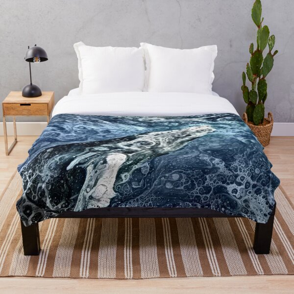 Item preview, Acrylic Pour Humpback Whale 2 designed and sold by Vikingstaad.