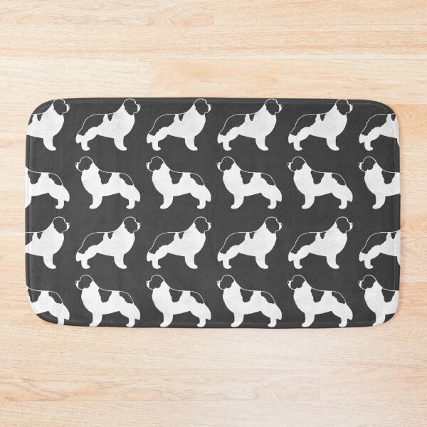 Item preview, Newfoundland Landseer Dog Breed Silhouette(s) designed and sold by Jenn Inashvili.