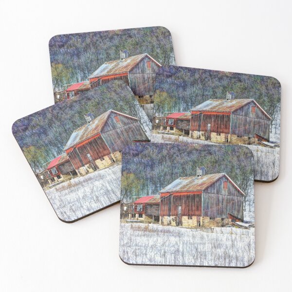Item preview, "Winter On The Farm" designed and sold by wiscbackroadz.