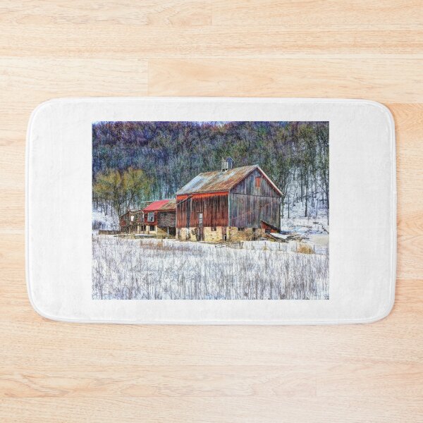 Item preview, "Winter On The Farm" designed and sold by wiscbackroadz.