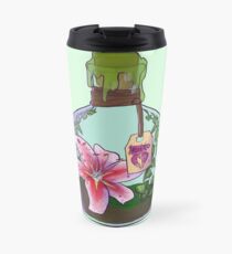 Bottle of godtier- Heart Travel Mug
