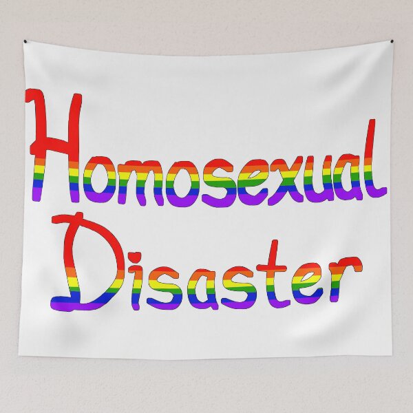 Item preview, gay disaster !! designed and sold by ratherbeaprince.