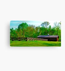 Greener on the other side Canvas Print