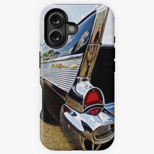 Vista previa del artículo con la obra «Negro 57 Chevy Bel Air», diseñado y vendido por Linda Bianic.