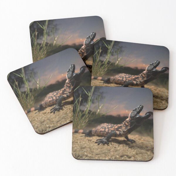 Item preview, A Gila Monster and the rising moon designed and sold by CNZdenek.