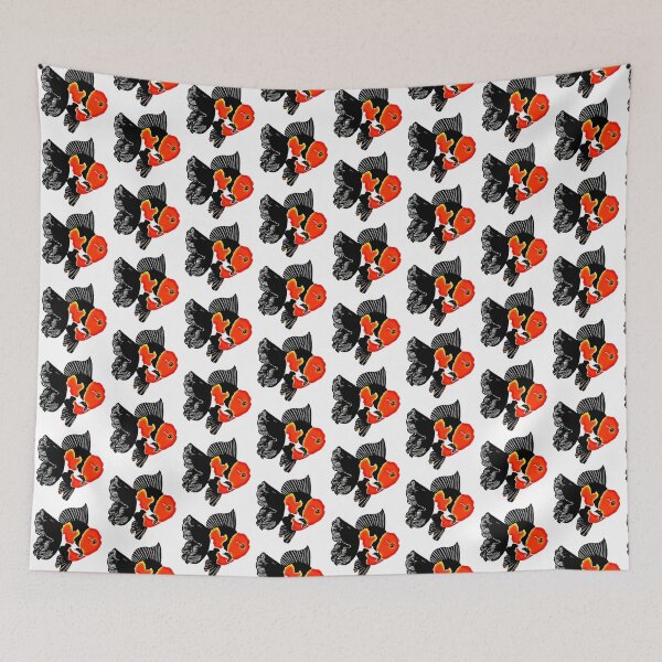 Item preview, Oranda Tri Color Goldfish Logo 7 designed and sold by Nosnah.