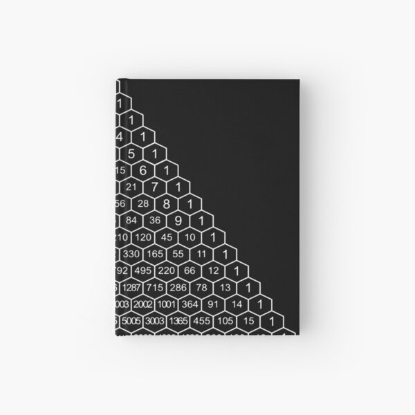 Pascal's Triangle is a triangular array of the binomial coefficients Hardcover Journal