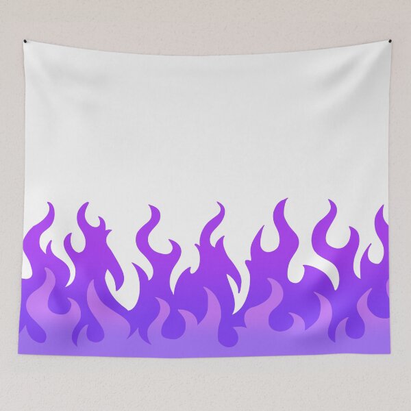 Item preview, Purple Flames designed and sold by leadstoleashes.