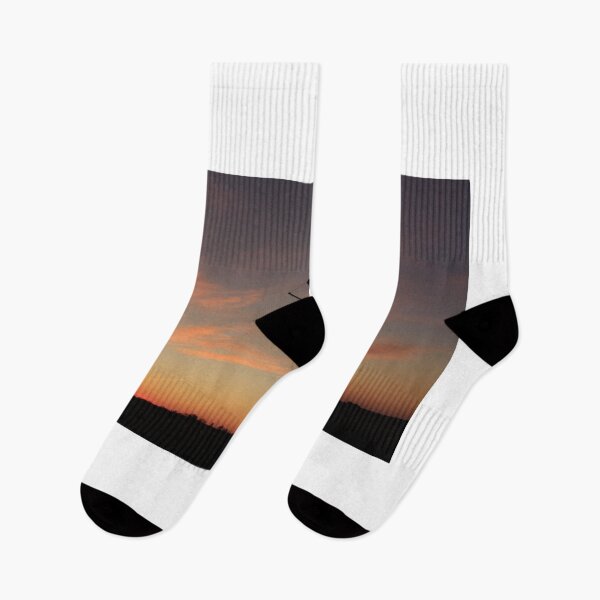 Item preview, Kansas colorful Sunset with an Irrigation System Silhouette with cloud's. designed and sold by ROBERTDBROZEK.
