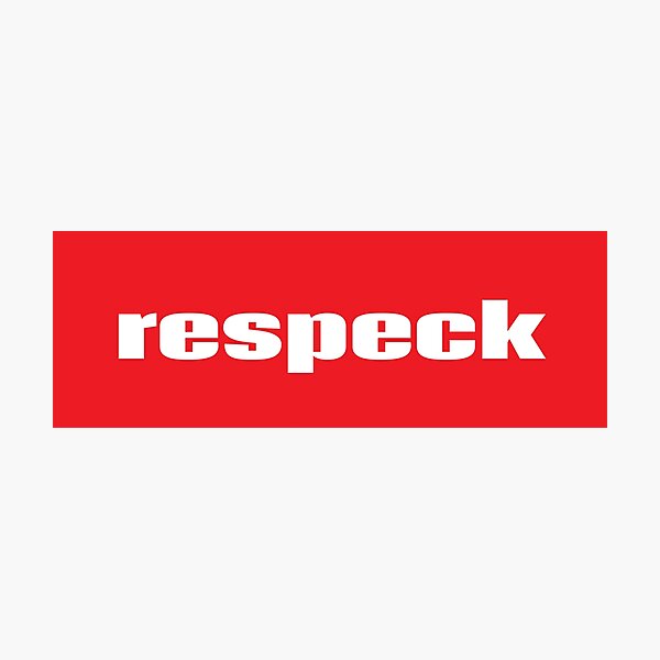 Item preview, Respeck Words Millennials Use Respect designed and sold by ProjectX23.