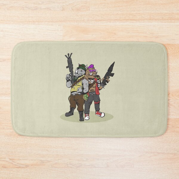 Item preview, Rocksteady and Bebop designed and sold by blacksnowcomics.