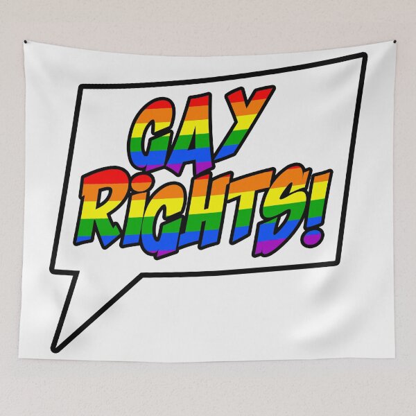 Item preview, gay rights! designed and sold by shortforpencil.