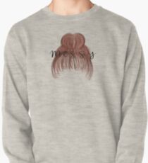 Messy Bun Pullover Sweatshirt