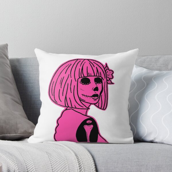 Aperçu de l'œuvre Pink Skull Lady créée et vendue par MossySnow.