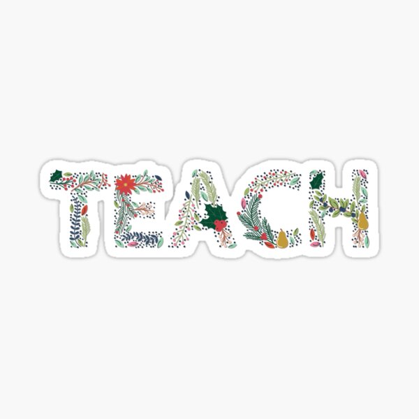Teach Sticker
