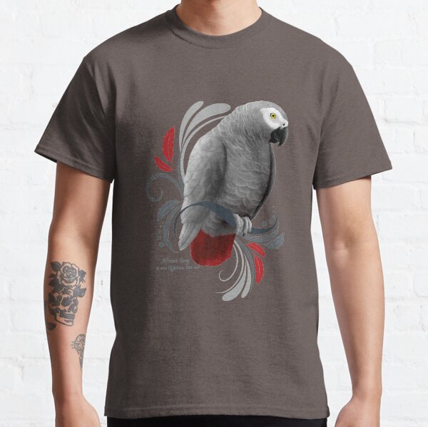 African Grey Parrot Classic T-Shirt