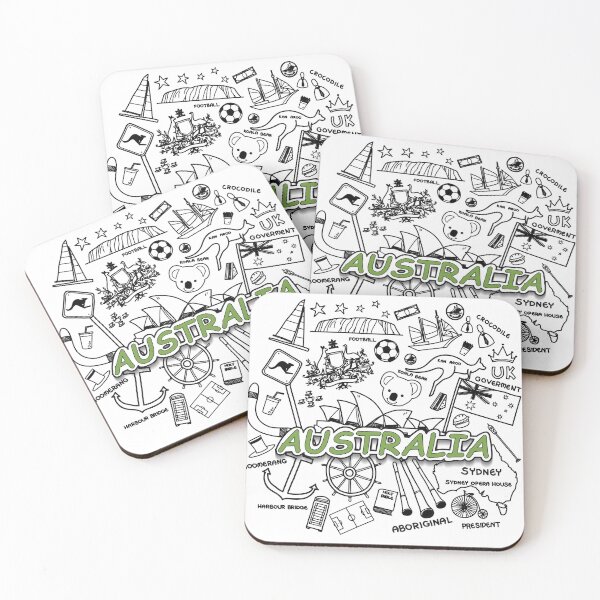 Item preview, AUSTRALIA identity designed and sold by MiSou Shop.