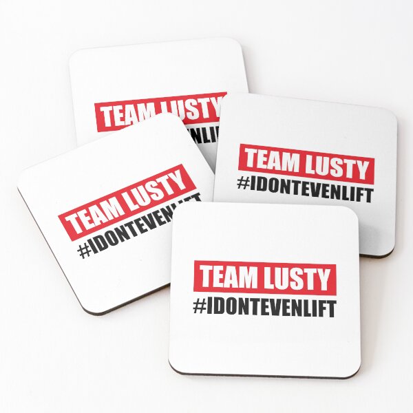 Item preview, TEAM LUSTY #IDONTEVENLIFT designed and sold by Levantar.
