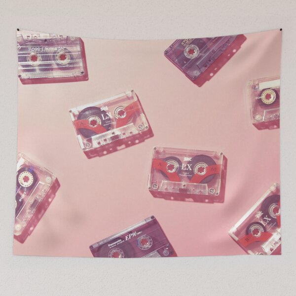Item preview, Cassettes in pink designed and sold by ESCAPZ.