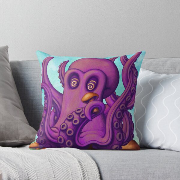 Item preview, Octopus on Mushrooms #2 designed and sold by Paul Van de Carr.