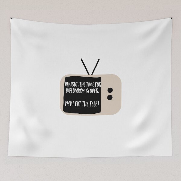 Item preview, Eat the tele! designed and sold by annadavenport23.