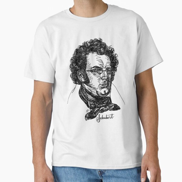 Item preview, Franz Schubert composer designed and sold by fortissimotees.