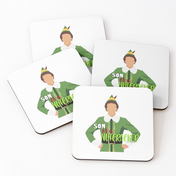 Item preview, Elf quote Buddy son of a nutcracker christmas xmas sticker cute designed and sold by mw2004.