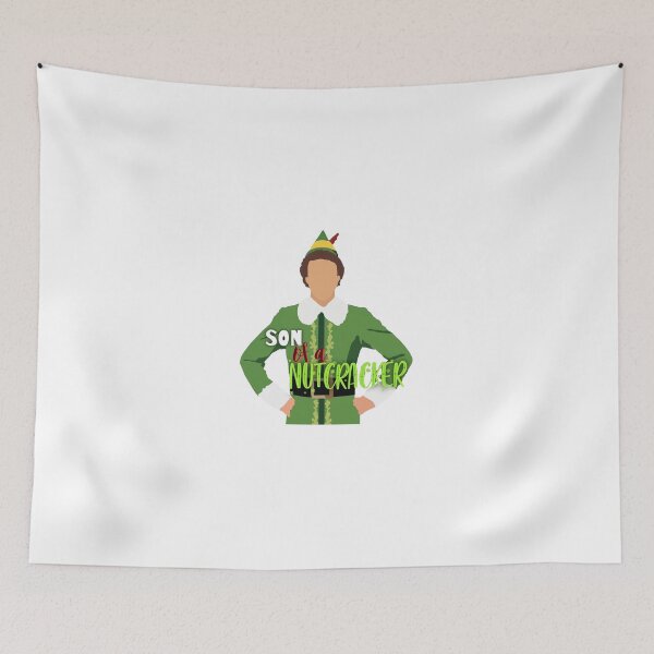 Item preview, Elf quote Buddy son of a nutcracker christmas xmas sticker cute designed and sold by mw2004.