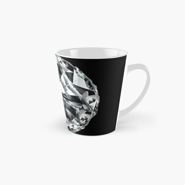 diamond, gemstone, gem, jewel, rhinestone, allotrope, corundum, ice, lozenge, paragon, rhombus, rock, solitaire, zircon, bort, brilliant, jager Tall Mug