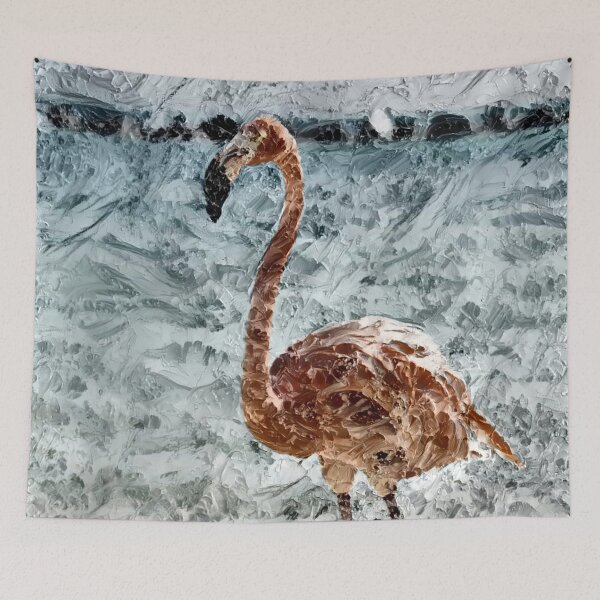 Artikelvorschau, Flamingo am Strand entworfen und verkauft von Vikingstaad.