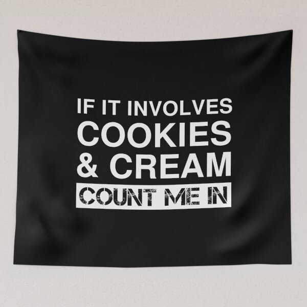 Item preview, Funny Cookies And Cream Vanilla Ice Cream Milkshake designed and sold by Creekman Designs.