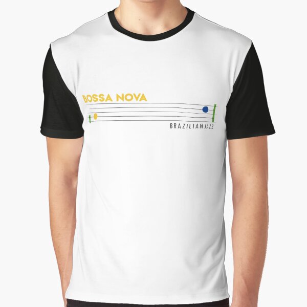Bossa Nova Brazilian Jazz Music Graphic T-Shirt