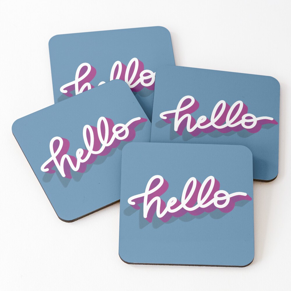 Item preview, Coasters (Set of 4) designed and sold by RippleandSpark.