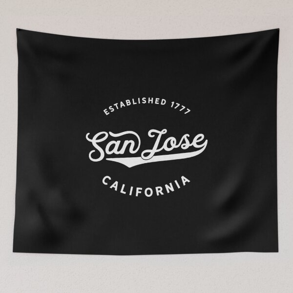 Item preview, San Jose California Bay Area Est 1777 Retro Throwback USA Gift designed and sold by ripsydesigns.