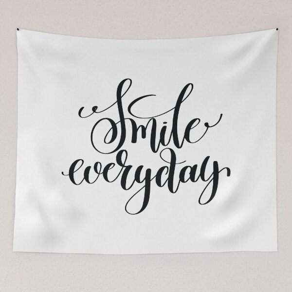 Item preview, Smile Everyday Inspirational Quotes designed and sold by ProjectX23.