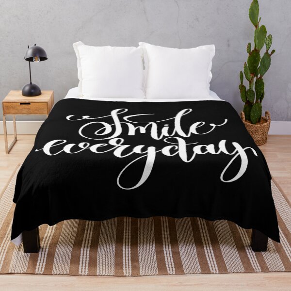 Item preview, Smile Everyday Inspirational Quotes designed and sold by ProjectX23.