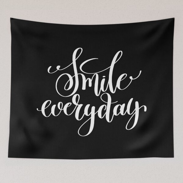 Item preview, Smile Everyday Inspirational Quotes designed and sold by ProjectX23.