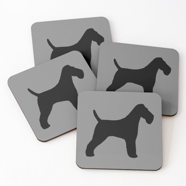 Item preview, Silueta (s) de fox terrier designed and sold by Jenn Inashvili.