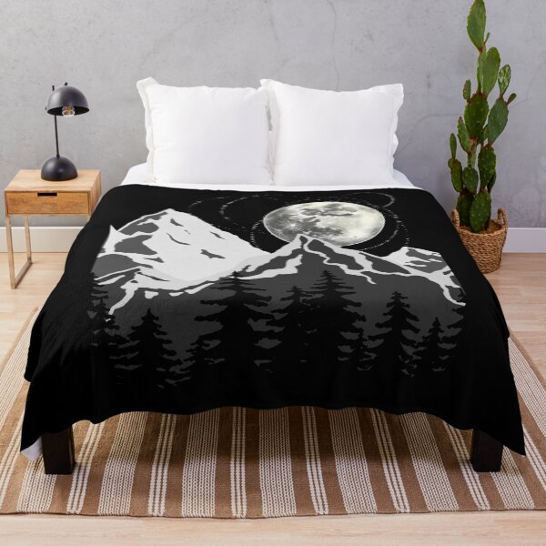 Item preview, moonlit mountains designed and sold by liles-mar.