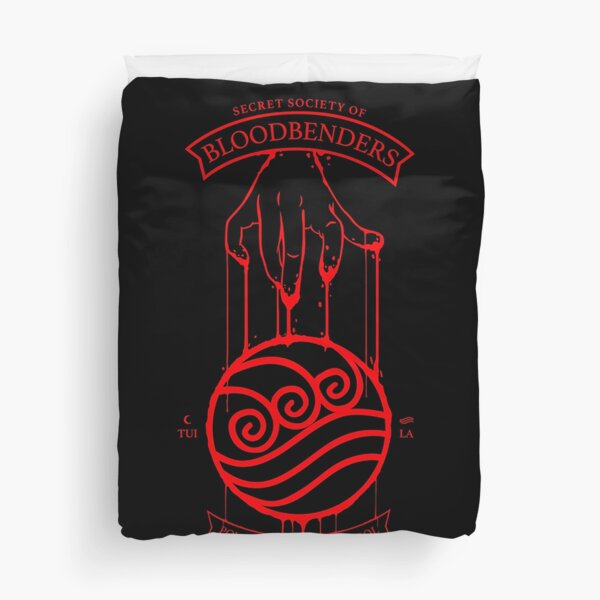 Bloodbender Secret Society Avatar-Inspired Design Duvet Cover