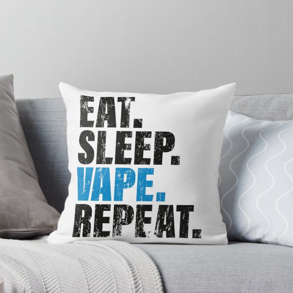 Item preview, Eat Sleep Vape Repeat, Funny Vaping designed and sold by Space Fox.