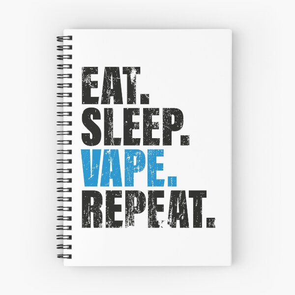 Item preview, Eat Sleep Vape Repeat, Funny Vaping designed and sold by Space Fox.