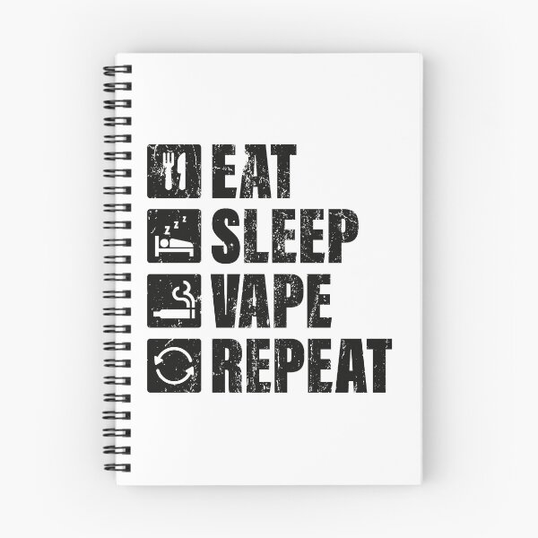 Item preview, Eat Sleep Vape Repeat, Funny Vaping designed and sold by Space Fox.