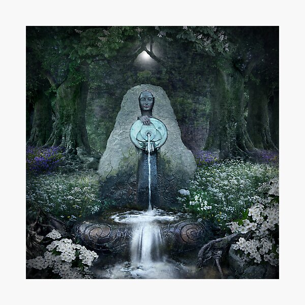 Item preview, Beltane: Lady of the Sacred Well  designed and sold by Angie Latham.
