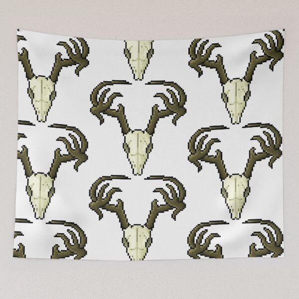 Item preview, Pixel Deer Skull designed and sold by Myntea.