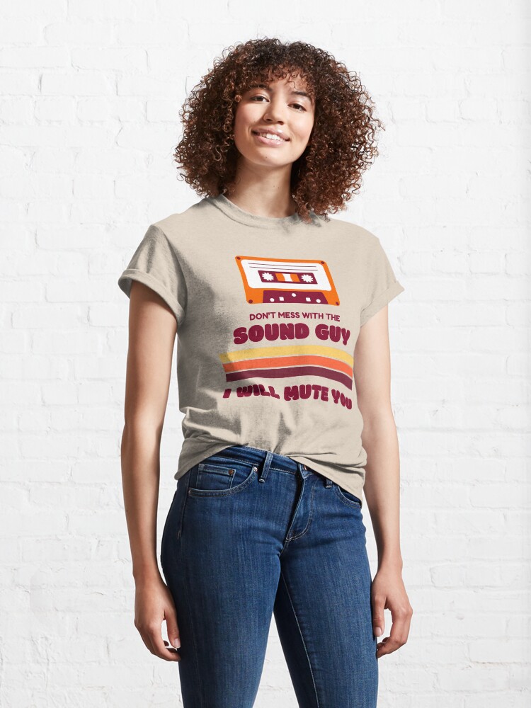 Alternate view of Sound Engineer Classic T-Shirt