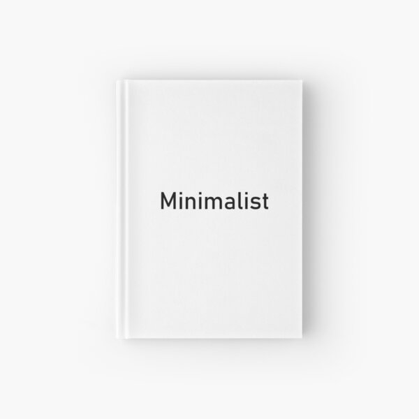 Minimalist Hardcover Journal