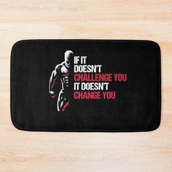 Item preview, Challenge Yourself Change Your New Year Resolution Exercise Gift designed and sold by Dressed For  Duty.